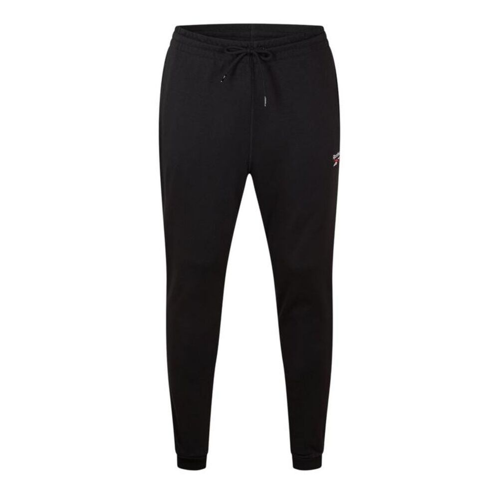 Reebok Mens Identity Sweatpants / Black/White